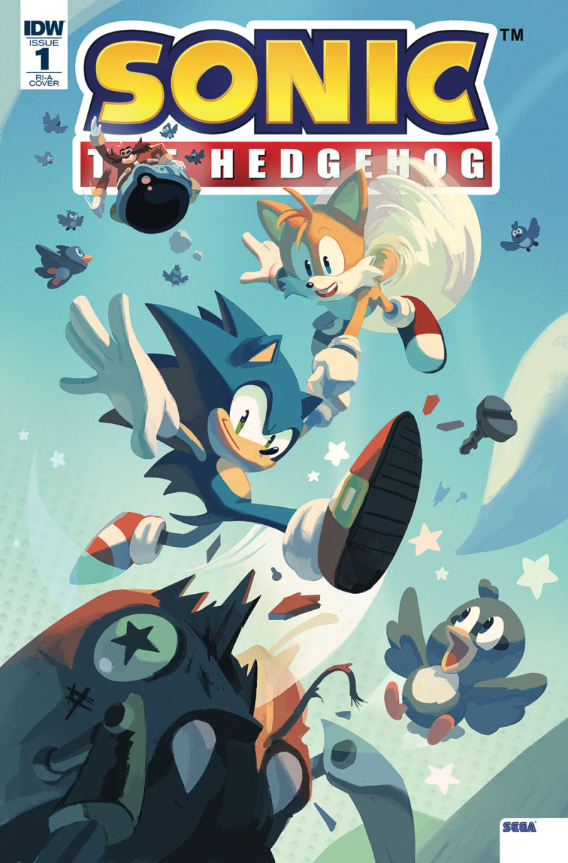 IDW_Sonic_The_Hedgehog_-1_(variant_cover)